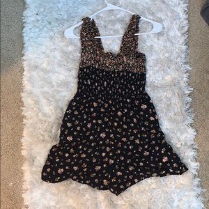 American Eagle floral romper